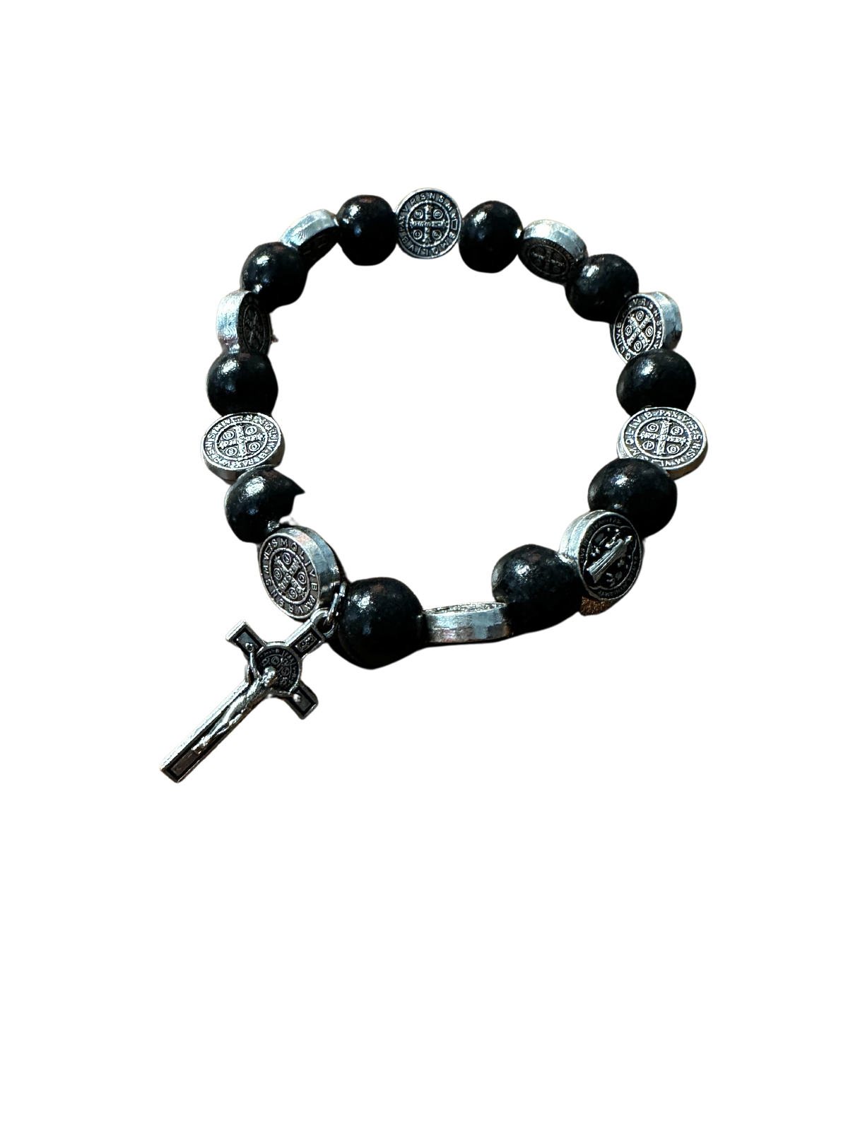 St Benedict Medal Single Decade Rosary Bracelet – Saint Michael's House