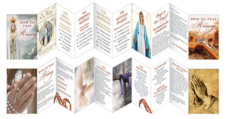 How to pray the rosary booklet