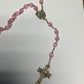 Rosary beads pink