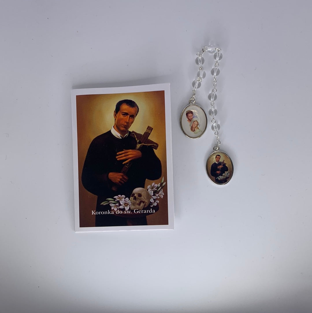 Prayer card beads medal Catholic store