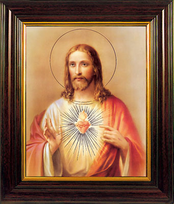 Christ framed picture jesus