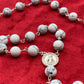 Handmade White Turquoise Stone Rosary
