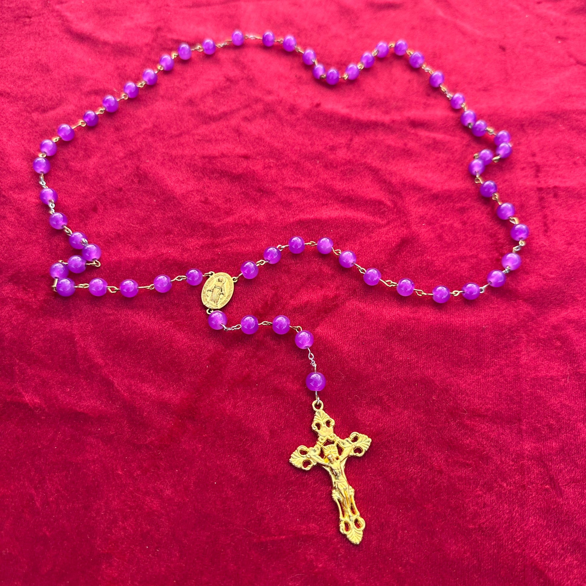 Traditional rosary beads
