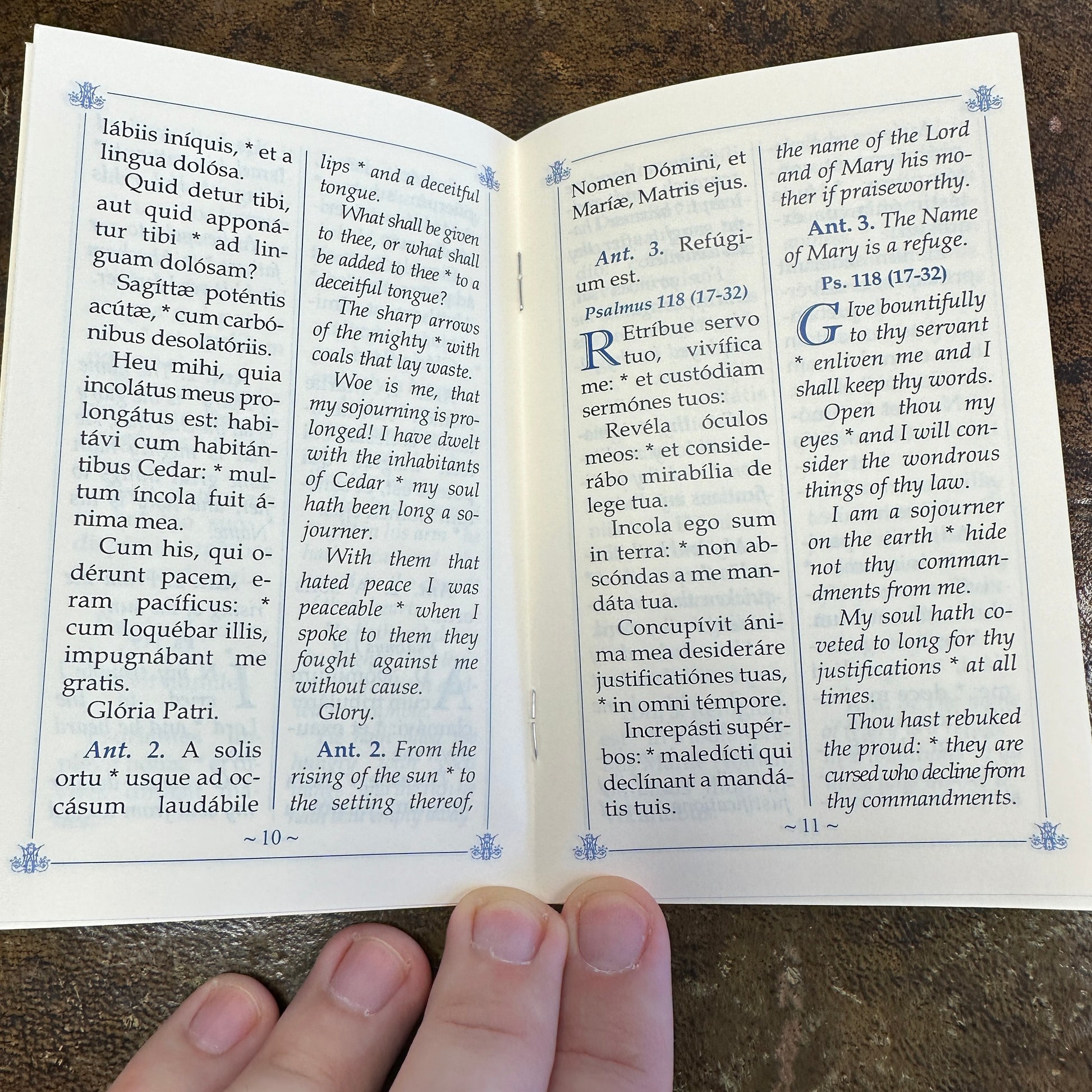 Psalms in name of mary booklet