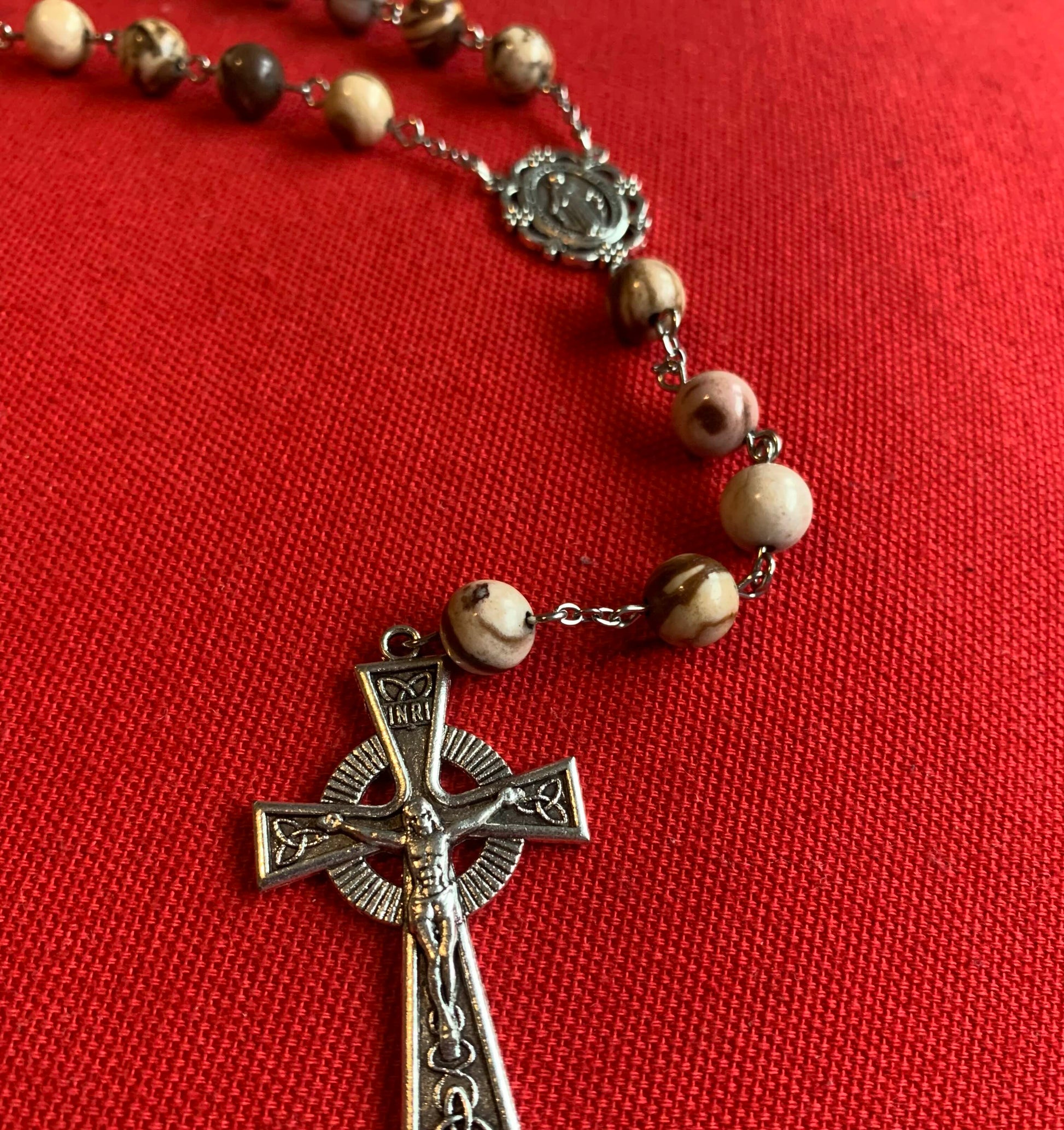 Handmade Rosary Australia Stone Rosary Catholic gift