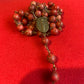 Handmade Rosary Red Stone Rosary Catholic gift