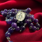 Handmade Rosary Amethyst Rosary Catholic gift