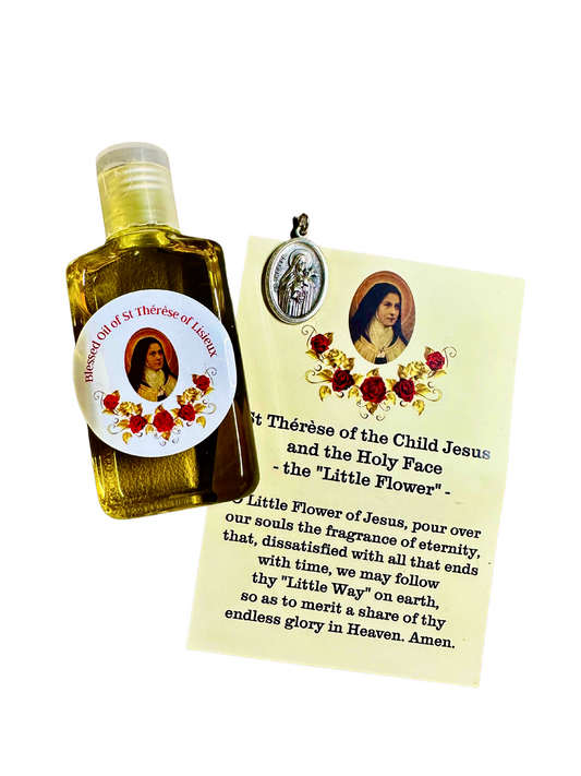 St Therese of Lisieux holy oil