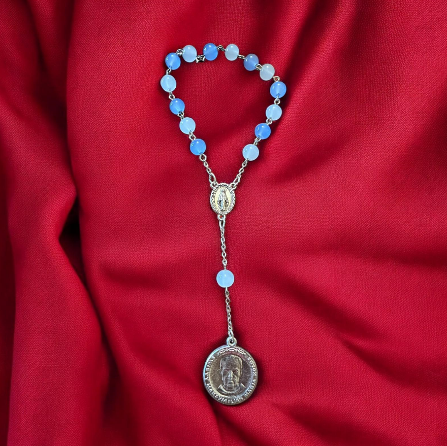 Handmade Saint Maximilian Mary Kolbe Chaplet