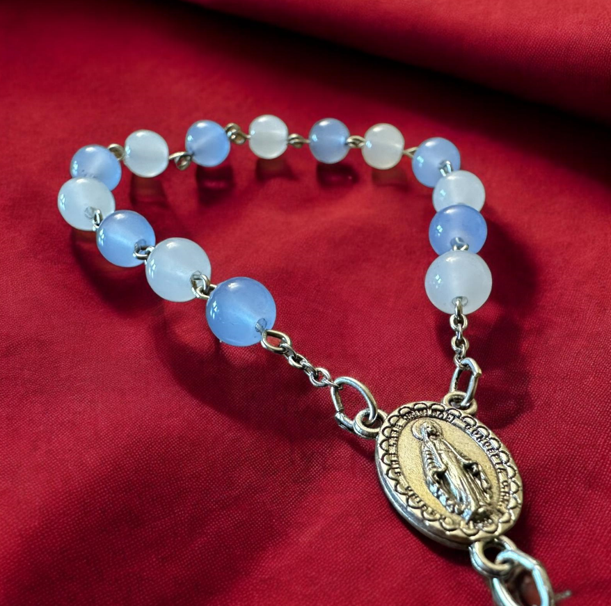 Handmade Saint Maximilian Mary Kolbe Chaplet