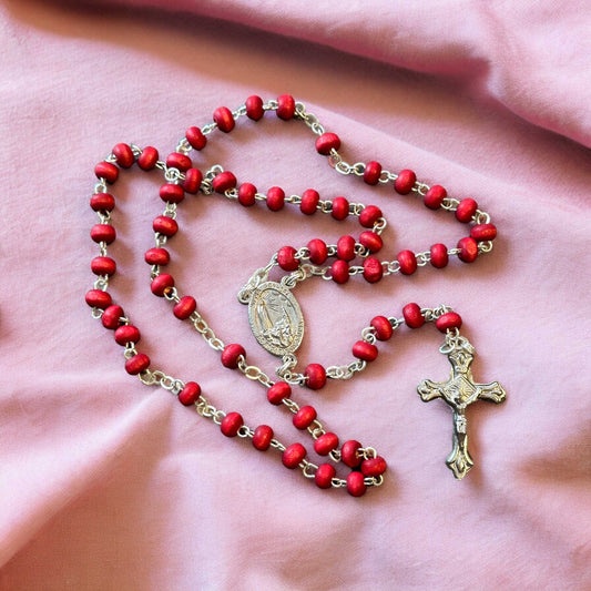 rose scented pink rosary