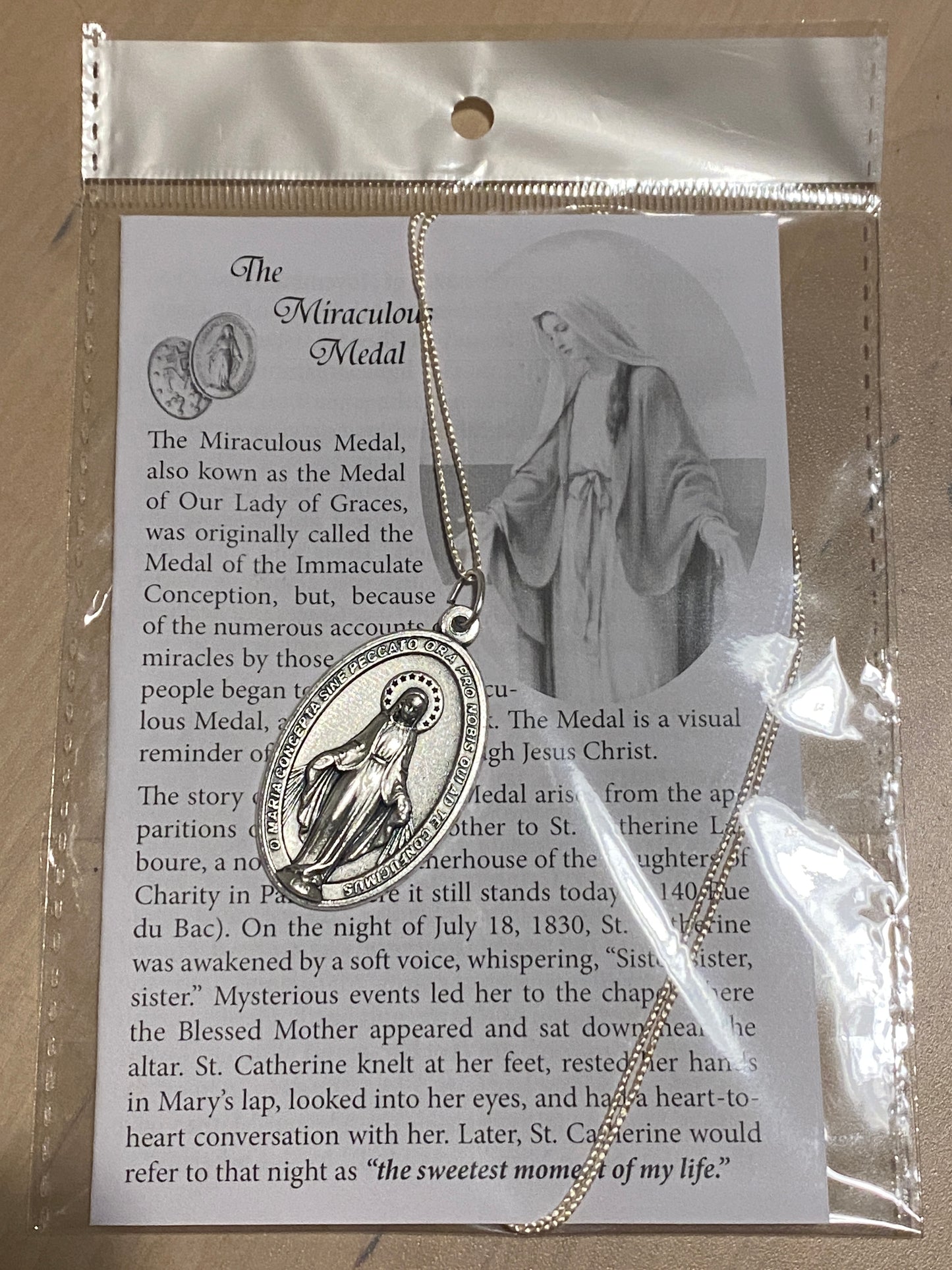 Miraculous medal our lady